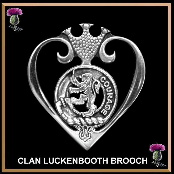 Cumming Clan Crest Luckenbooth Brooch or Pendant