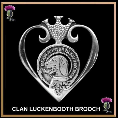 Forrester Clan Crest Luckenbooth Brooch or Pendant
