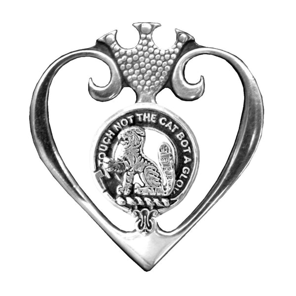 Gow Clan Crest Luckenbooth Brooch or Pendant