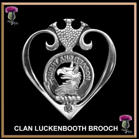 Graham Menteith Clan Crest Luckenbooth Brooch or Pendant