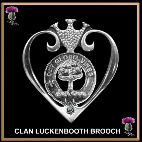 Hog Clan Crest Luckenbooth Brooch or Pendant