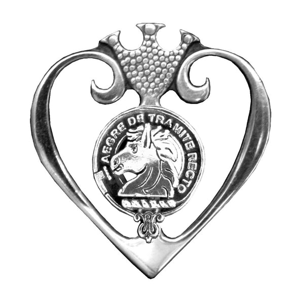 Horsburgh Clan Crest Luckenbooth Brooch or Pendant