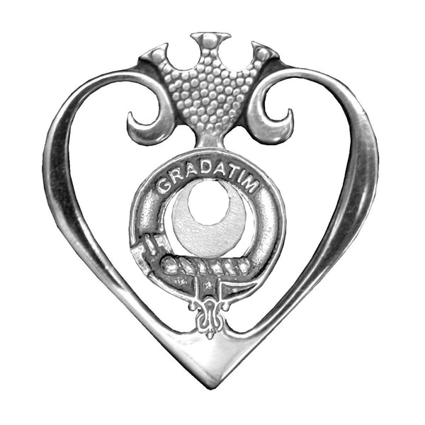 Kilgour Clan Crest Luckenbooth Brooch or Pendant