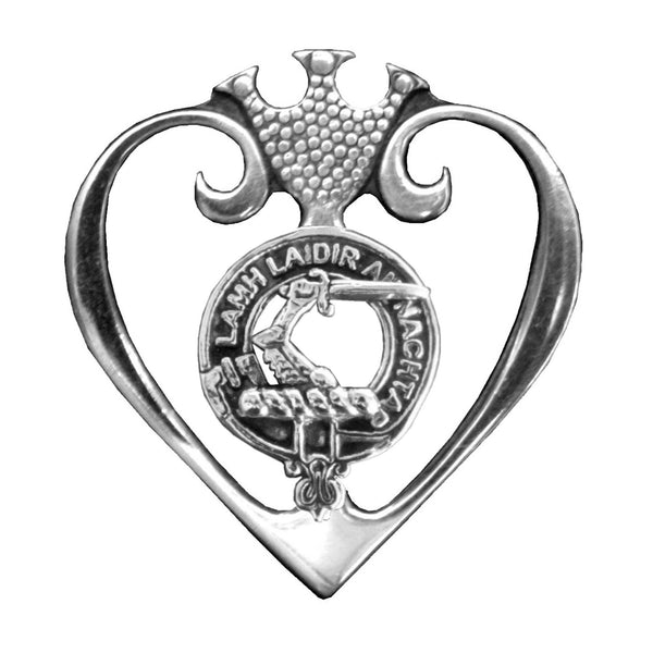 MacFadden Clan Crest Luckenbooth Brooch or Pendant