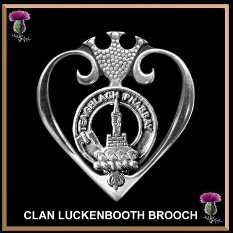 Morrison Clan Crest Luckenbooth Brooch or Pendant