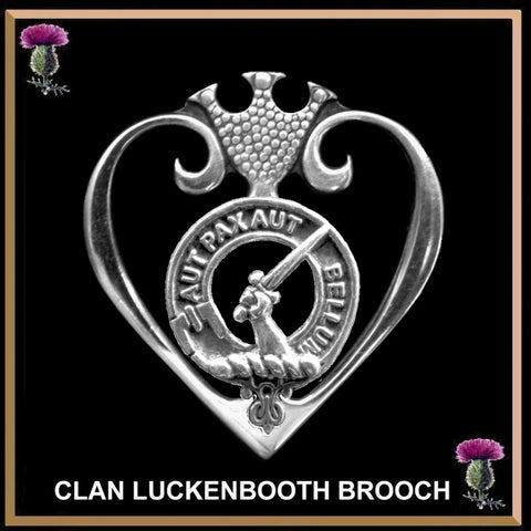 Gunn Clan Crest Luckenbooth Brooch or Pendant