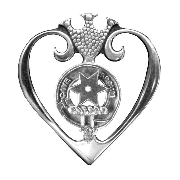 Jardine Clan Crest Luckenbooth Brooch or Pendant