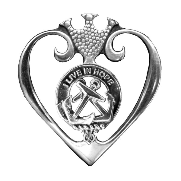 Kinnear Clan Crest Luckenbooth Brooch or Pendant