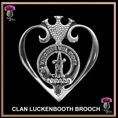 MacDowall Clan Crest Luckenbooth Brooch or Pendant