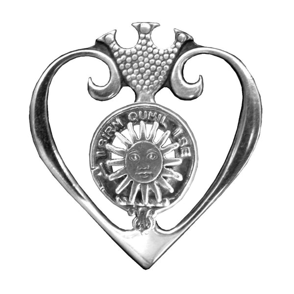 MacLeod (Lewis) Clan Crest Luckenbooth Brooch or Pendant