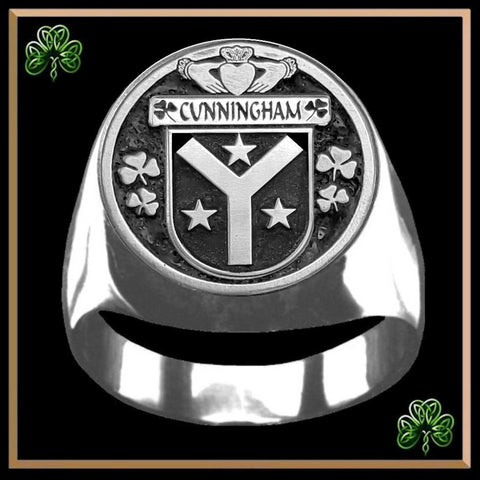 Cunningham Irish Coat of Arms Gents Ring IC100