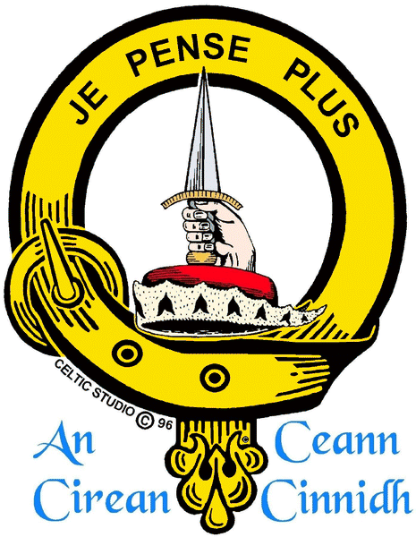 Erskine Clan Crest Kilt Pin, Scottish Pin ~ CKP02 - Celtic Studio