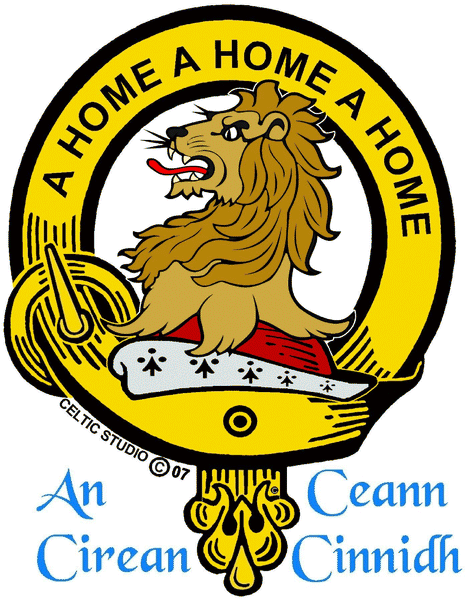 Home Clan Crest Kilt Pin, Scottish Pin ~ CKP02