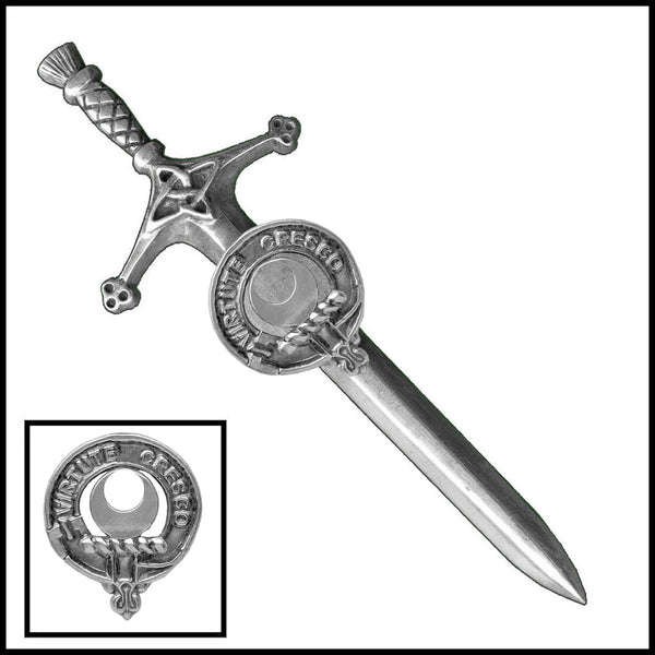 Leask Clan Crest Kilt Pin, Scottish Pin ~ CKP02
