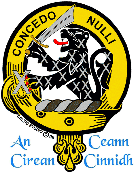 Little Clan Crest Kilt Pin, Scottish Pin ~ CKP02