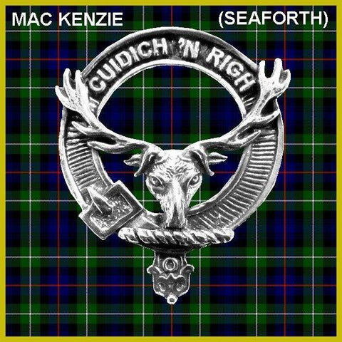 MacKenzie  Seaforth  Clan Crest Scottish Cap Badge CB02