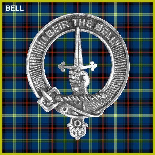Bell Clan Crest Badge Skye Decanter