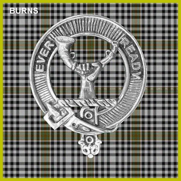 Burns Clan Crest Badge Skye Decanter