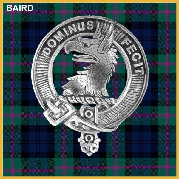 Baird Clan Crest Badge Skye Decanter