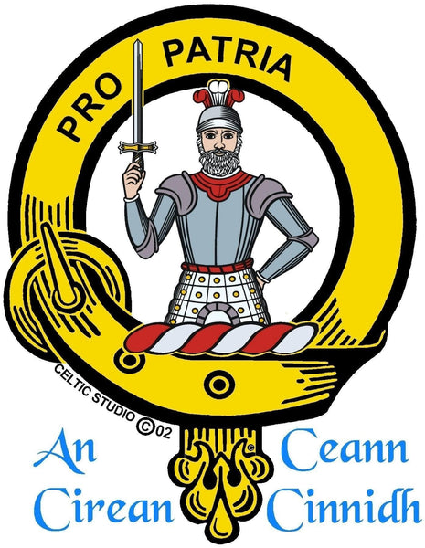 Bannerman Clan Crest Kilt Pin, Scottish Pin ~ CKP02