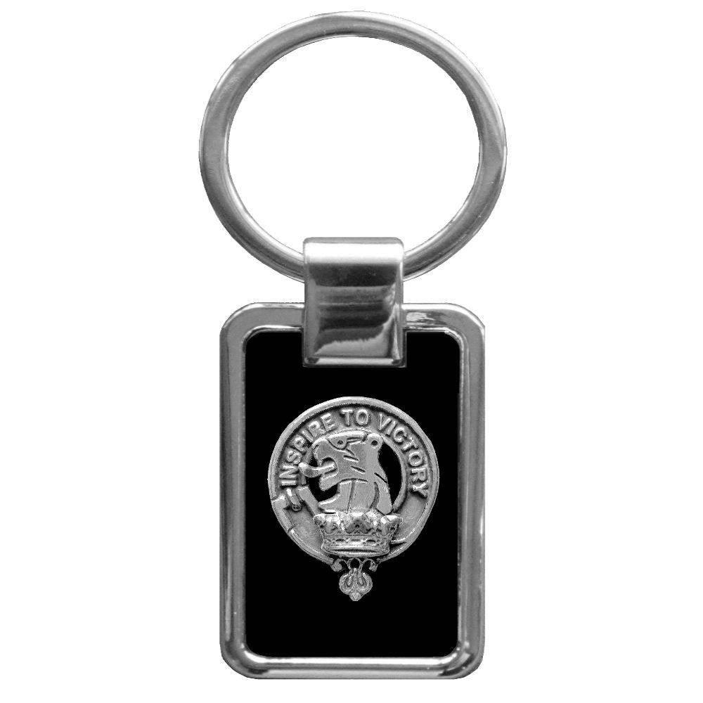 Currie Clan Stainless Steel Key Ring