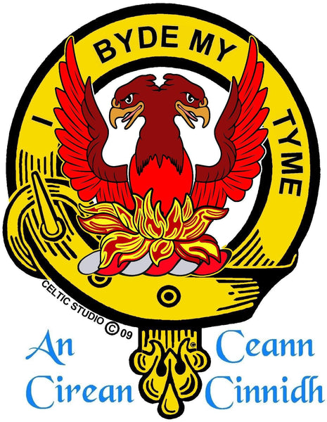 Campbell Loudoun Clan Crest Sgian Dubh, Scottish Knife