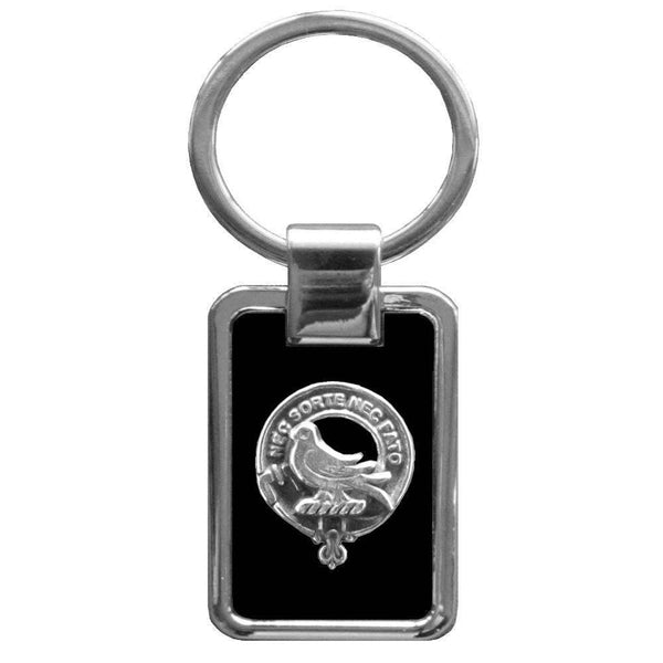 Rutherford Clan Stainless Steel Key Ring
