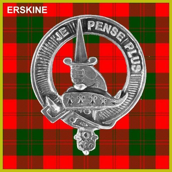Erskine Clan Crest Badge Skye Decanter