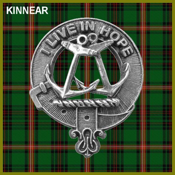 Kinnear Clan Crest Badge Skye Decanter
