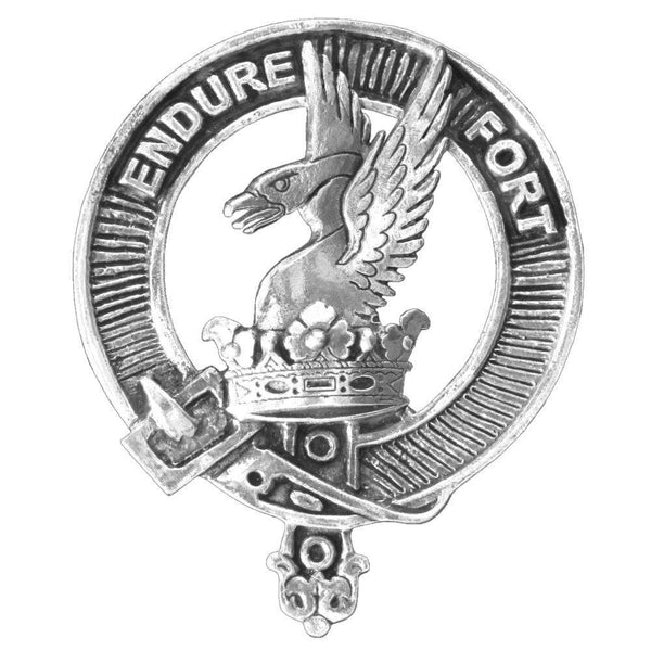 Lindsay Clan Crest Badge Skye Decanter