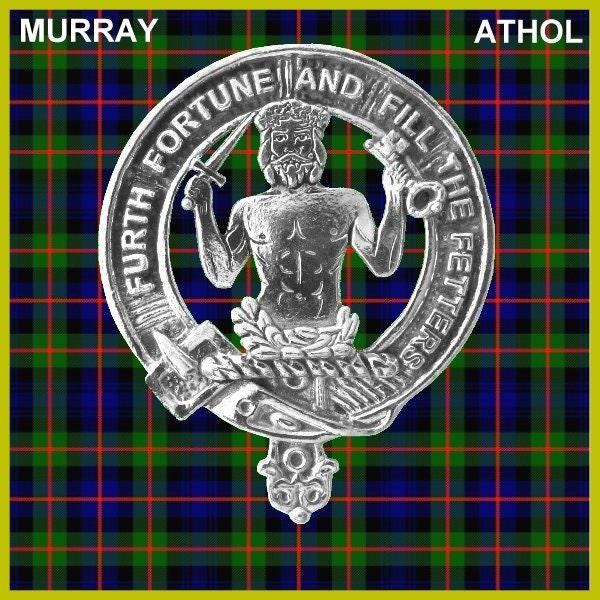 Murray (Savage) Clan Crest Badge Skye Decanter