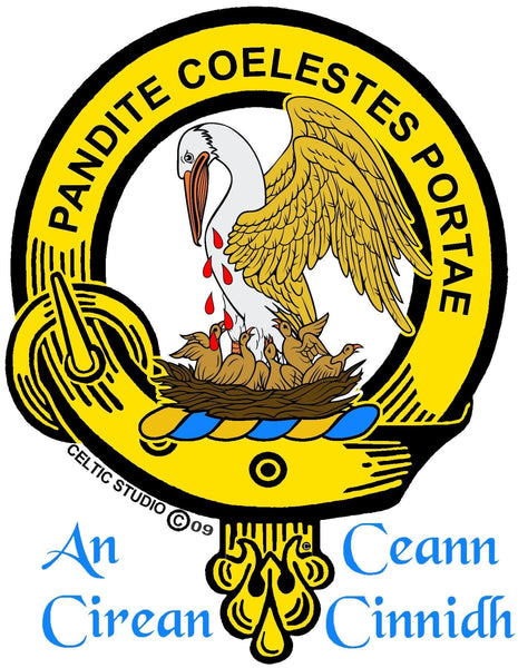 Gibson Clan Crest Scottish Cap Badge CB02