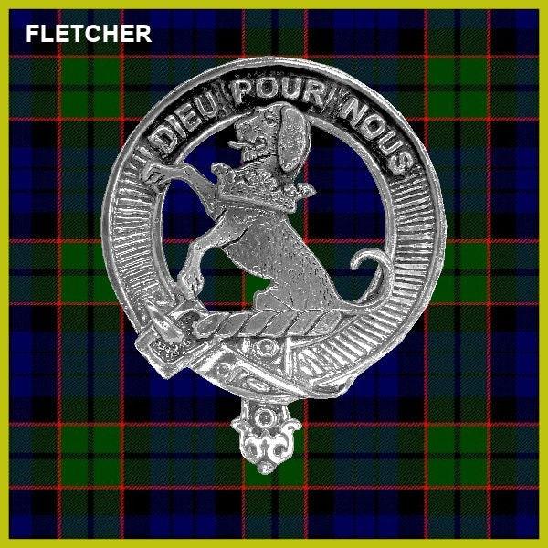Fletcher (Hound) Clan Crest Badge Skye Decanter