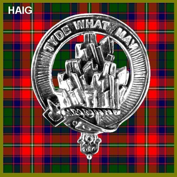 Haig Clan Crest Badge Skye Decanter