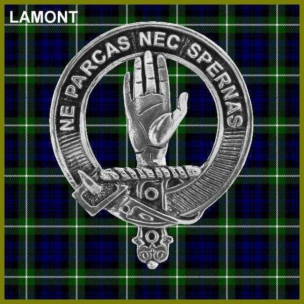 Lamont Clan Crest Badge Skye Decanter