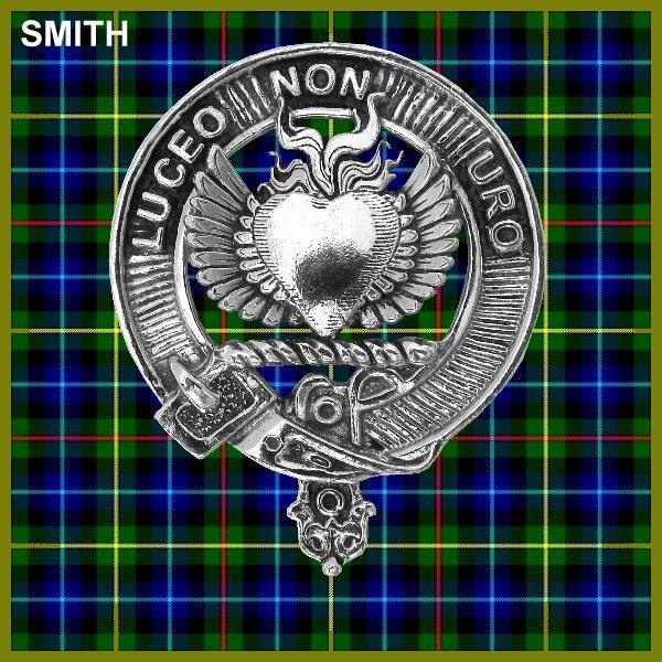 Smith Clan Crest Badge Skye Decanter