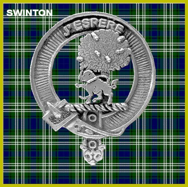 Swinton Clan Crest Badge Skye Decanter