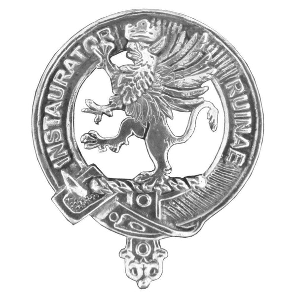 Forsyth Scottish Clan Badge Sporran, Leather