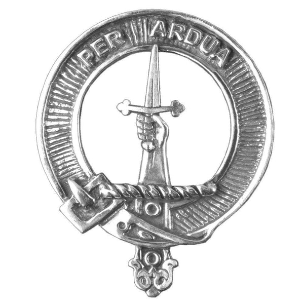 MacIntyre Scottish Clan Badge Sporran, Leather