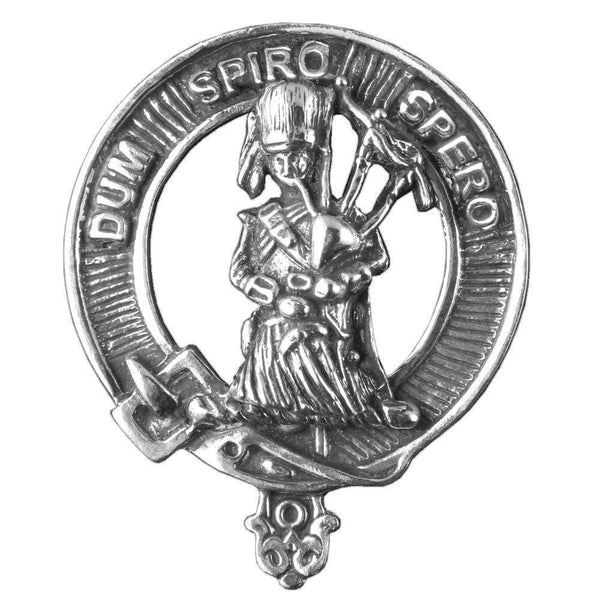 MacLennan Scottish Clan Badge Sporran, Leather