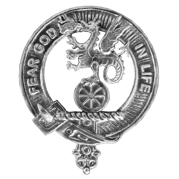 Somerville Scottish Clan Badge Sporran, Leather