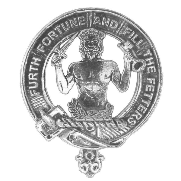 Stewart (Athol) Scottish Clan Badge Sporran, Leather