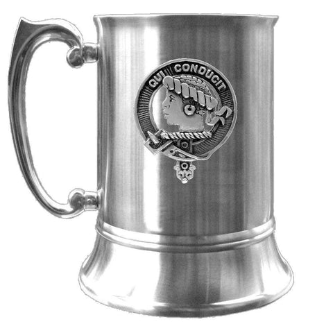 Borthwick Scottish Clan Crest Badge Tankard