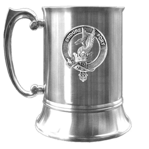 Lindsay Scottish Clan Crest Badge Tankard