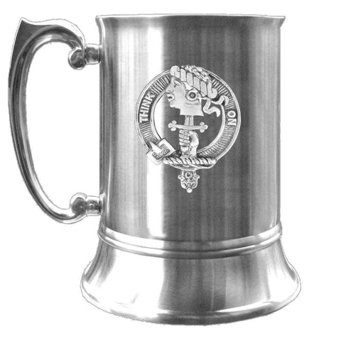MacLellan Scottish Clan Crest Badge Tankard
