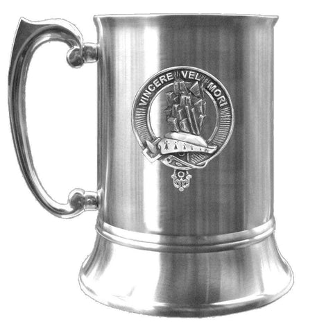 MacNeill Barra Scottish Clan Crest Badge Tankard