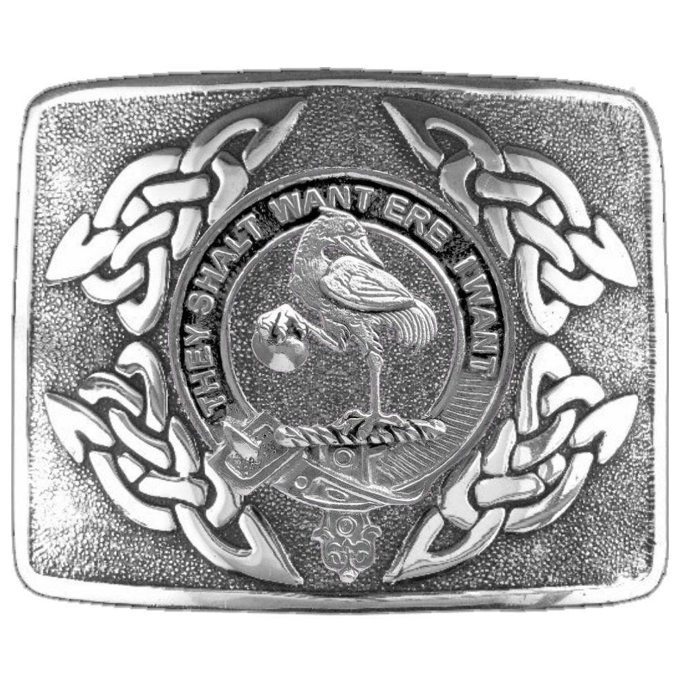 Cranston Clan Crest Interlace Kilt newest Buckle, Scottish Badge