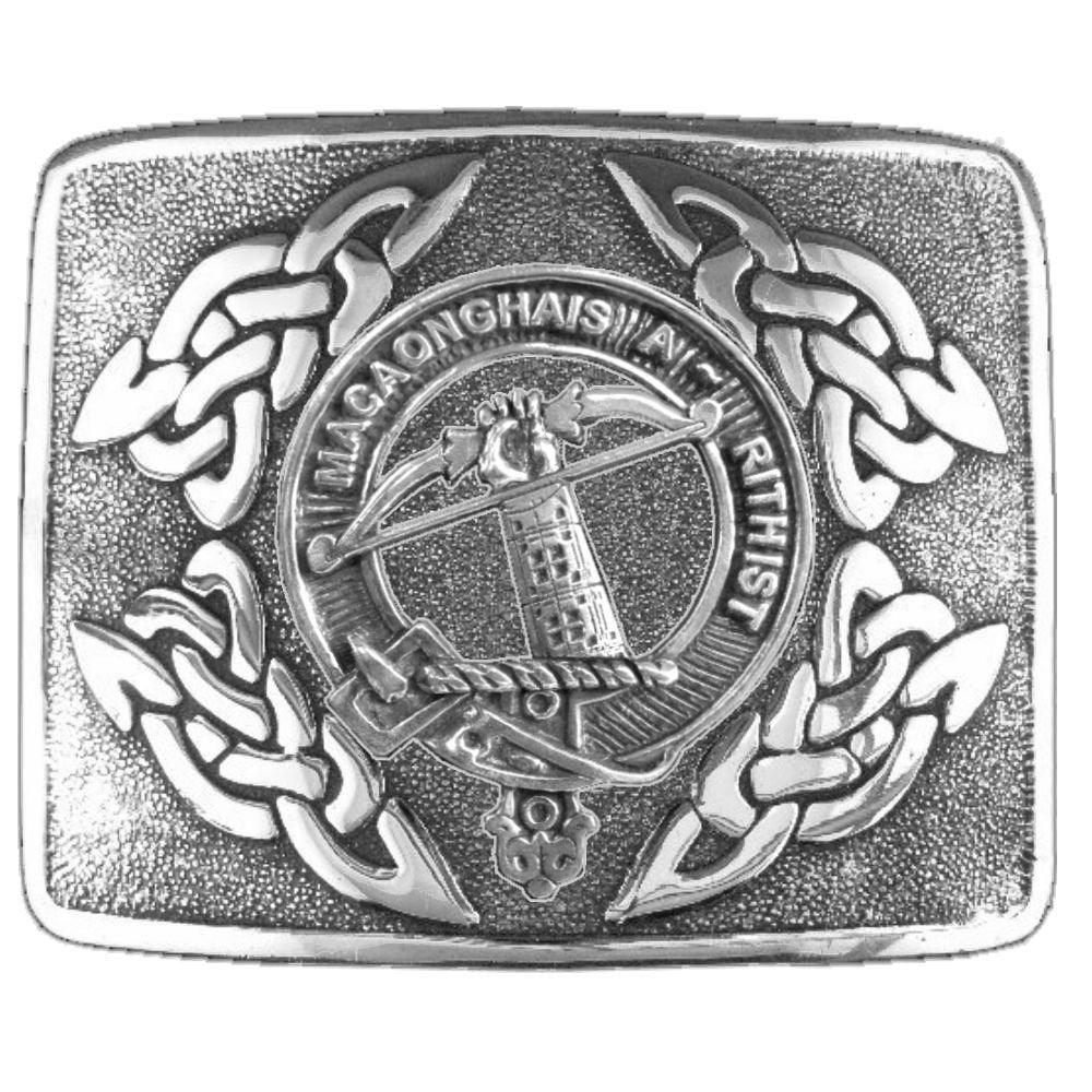 Innes Clan Crest Interlace Kilt Buckle, Scottish Badge deals