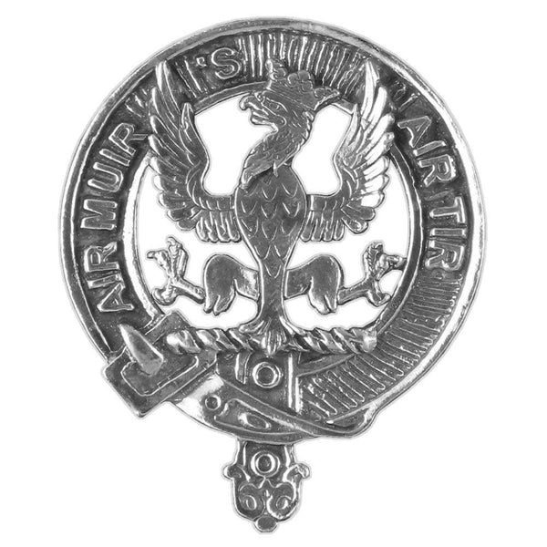 MacDonald (Keppoch) Scottish Clan Badge Sporran, Leather