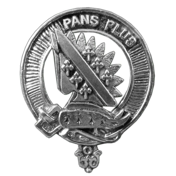 Marr Scottish Clan Badge Sporran, Leather